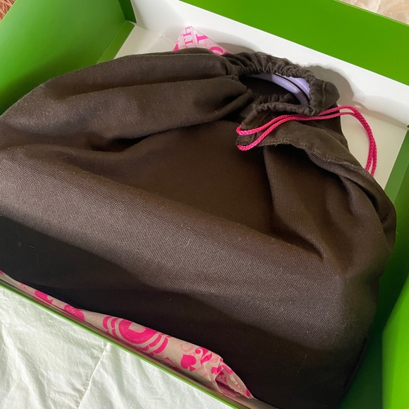 RARE Kate Spade Sloan Palm Springs Lilac Satchel Crossbody Handbag - Picture 5 of 7